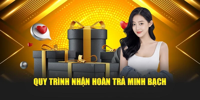 Quy trình nhận hoàn trả minh bạch